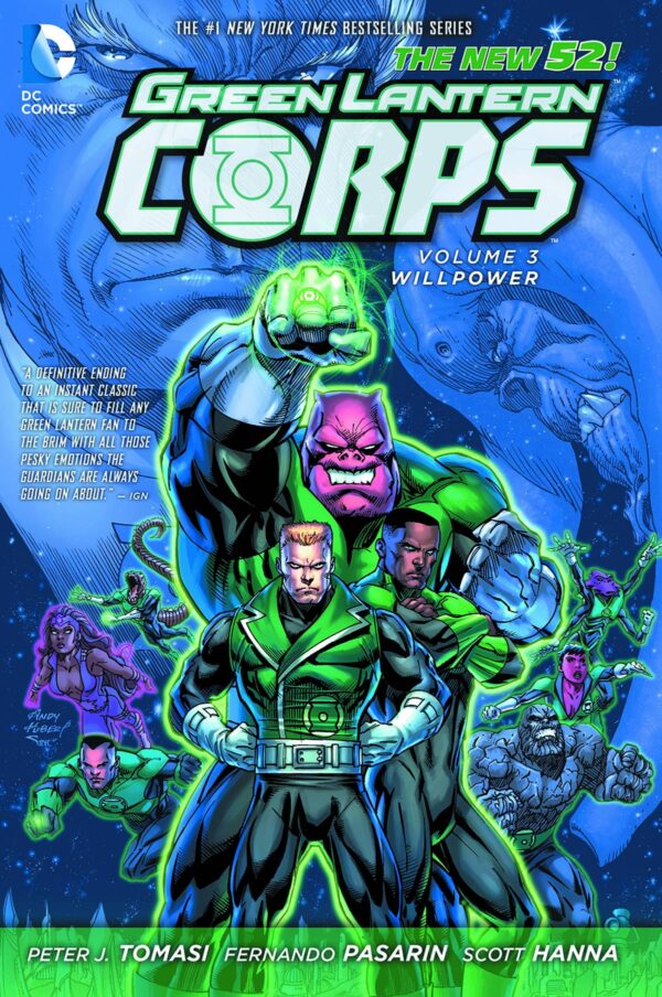 STK637534 GREEN LANTERN CORPS TP VOL 03 WILLPOWER (N52)