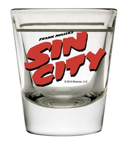 SIN CITY LOGO SHOT GLASS