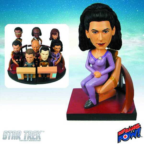 STK639596 ST TNG TROI BUILD-A-BRIDGE DLX BOBBLEHEAD