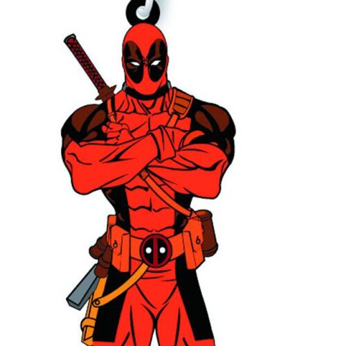 DEADPOOL FIGURAL SOFT TOUCH PVC KEYRING