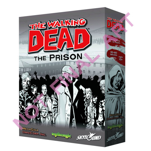 WALKING DEAD PRISON BOARD GAME