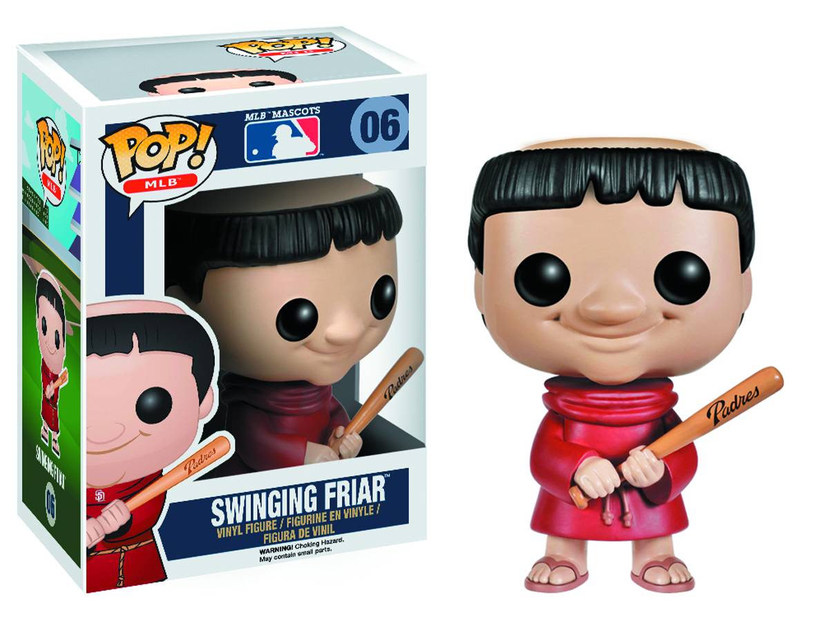 POP MLB SWINGING FRIAR VINYL FIG