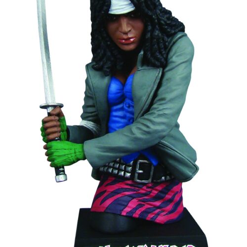 WALKING DEAD BUST BANK MICHONNE