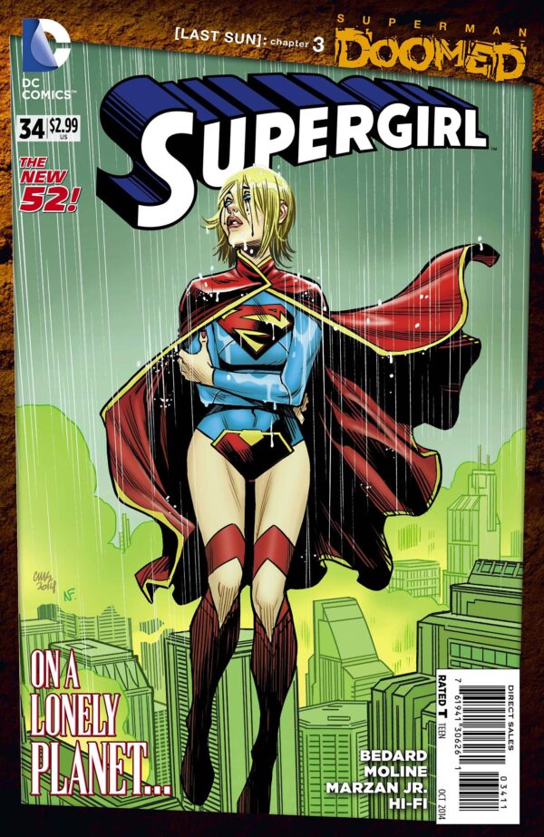 SUPERGIRL #34 (DOOMED) - #35 (SET )