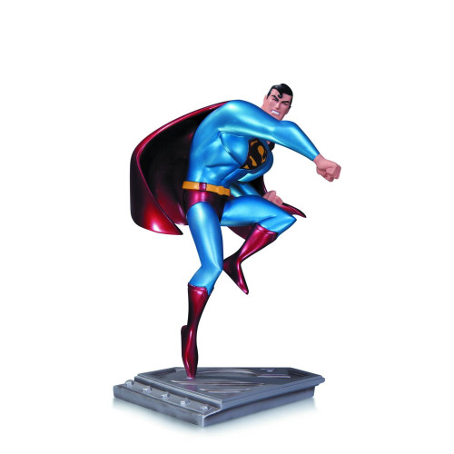 STK647707 SUPERMAN MAN OF STEEL STATUE ANIMATED SER