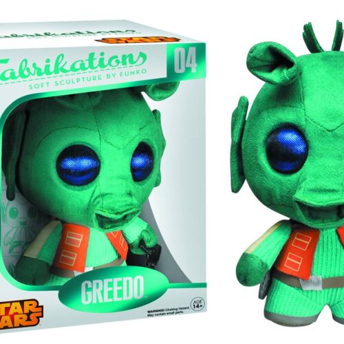 STK649799 FABRIKATIONS GREEDO SOFT SCULPT PLUSH FIG