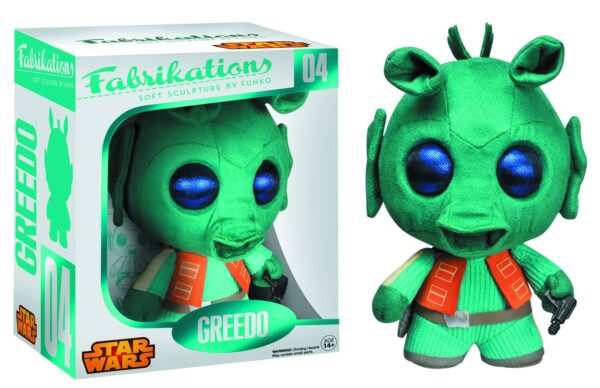FABRIKATIONS GREEDO SOFT SCULPT PLUSH FIG