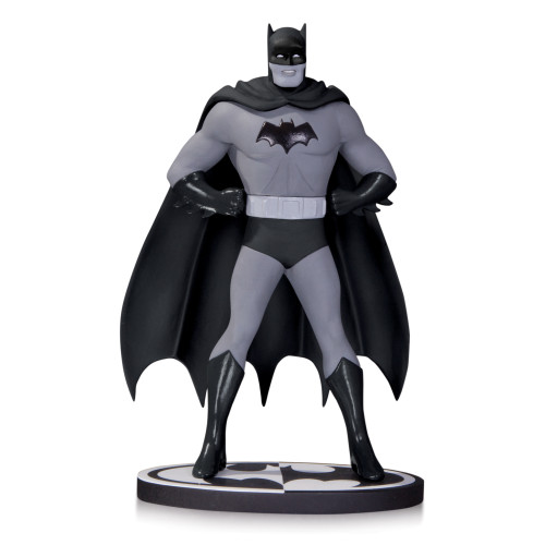 STK650166 BATMAN BLACK & WHITE STATUE BATMAN BY DICK SPRANG