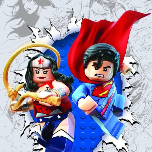 SUPERMAN WONDER WOMAN #13 LEGO VAR ED