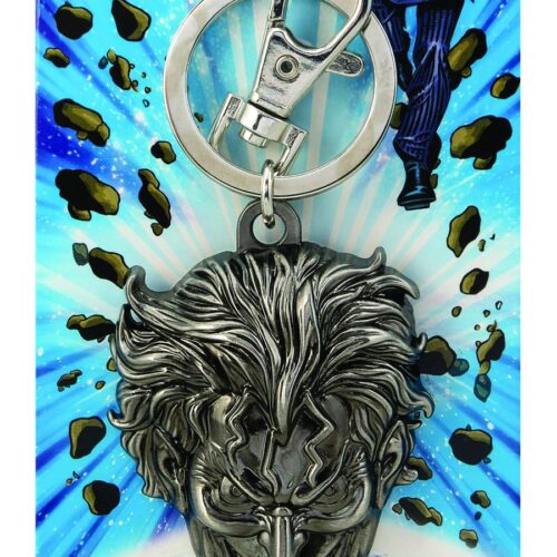 DC COMICS JOKER HEAD PEWTER KEYRING