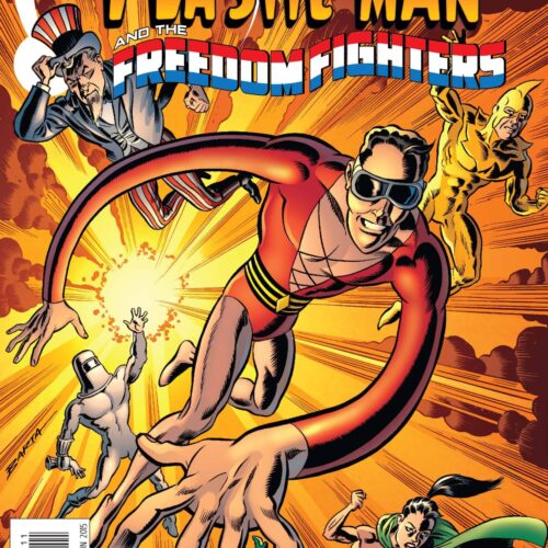 STK668495-scaled CONVERGENCE PLASTIC MAN FREEDOM FIGHTERS #1 - #2 ( COMPLETE SET )