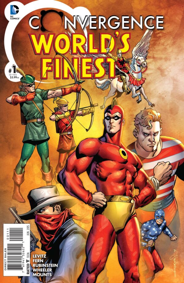 STK668499-scaled CONVERGENCE WORLDS FINEST COMICS #1 - #2 ( COMPLETE SET )