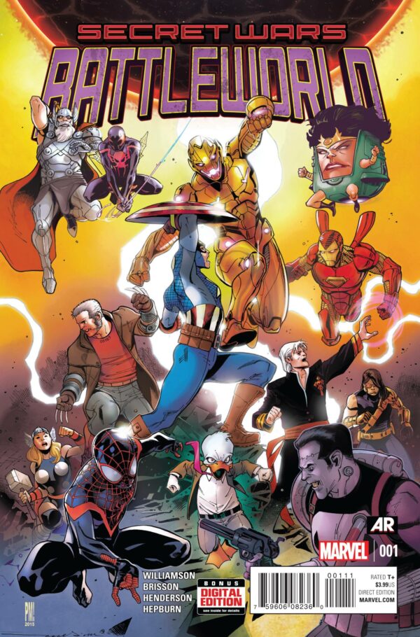 STK671121-scaled SECRET WARS BATTLEWORLD #1 - #4 ( COMPLETE SET )