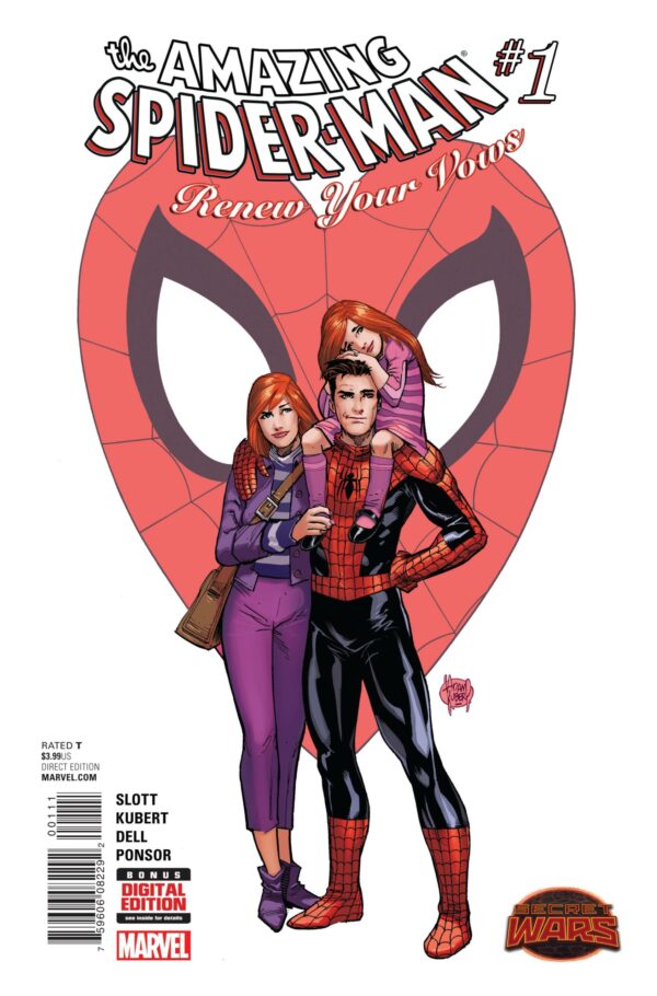 AMAZING SPIDER-MAN RENEW YOUR VOWS #1 - #5 ( COMPLETE SET )