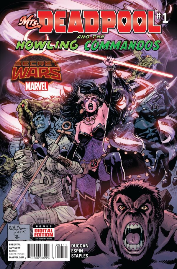 STK673991-scaled MRS DEADPOOL AND HOWLING COMMANDOS #1 - #4 ( SET )