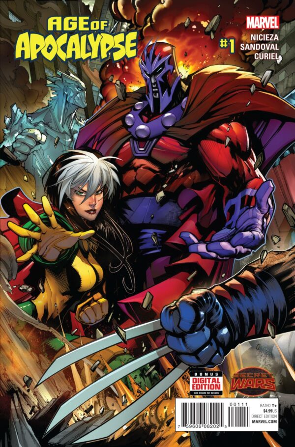 AGE OF APOCALYPSE #1 - #5 ( COMPLETE SET )