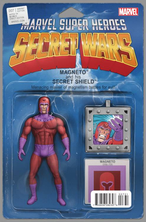 SECRET WARS #7 (OF 8) ACTION FIGURE VAR