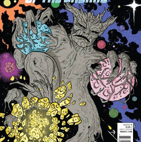GUARDIANS OF GALAXY #1 ALLRED KIRBY MONSTER VAR