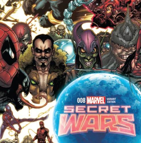 STK686127 SECRET WARS #8 (OF 9) BIANCHI CONNECTING VAR SWA