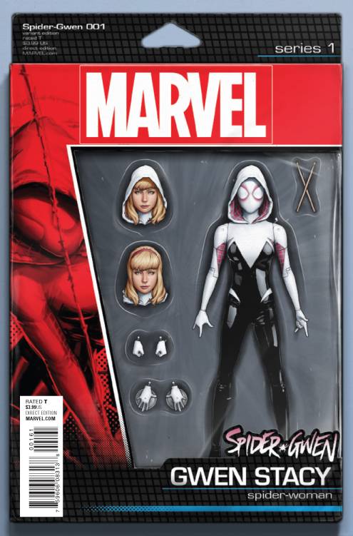 SPIDER-GWEN #1 CHRISTOPHER ACTION FIGURE VAR