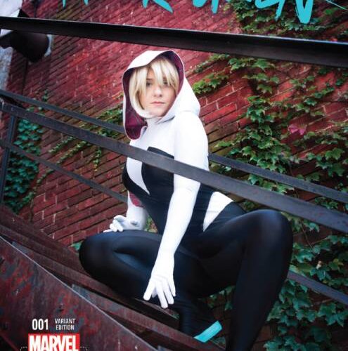 SPIDER-GWEN #1 COSPLAY VAR