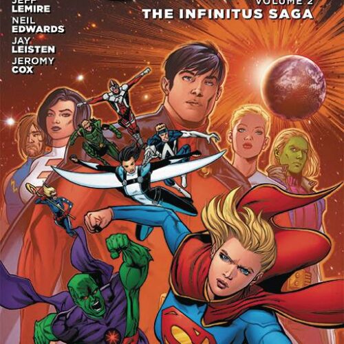 STK686305 JUSTICE LEAGUE UNITED HC VOL 02 THE INFINITUS SAGA