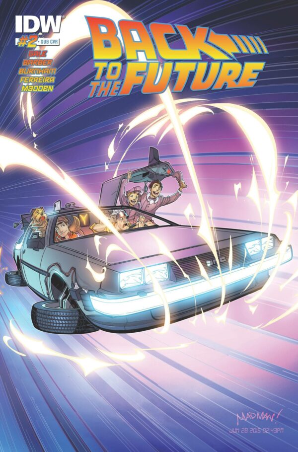 BACK TO THE FUTURE #2 SUBSCRIPTION VAR