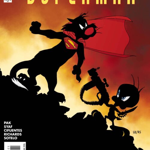 STK688647-scaled BATMAN SUPERMAN #26 LOONEY TUNES VAR ED