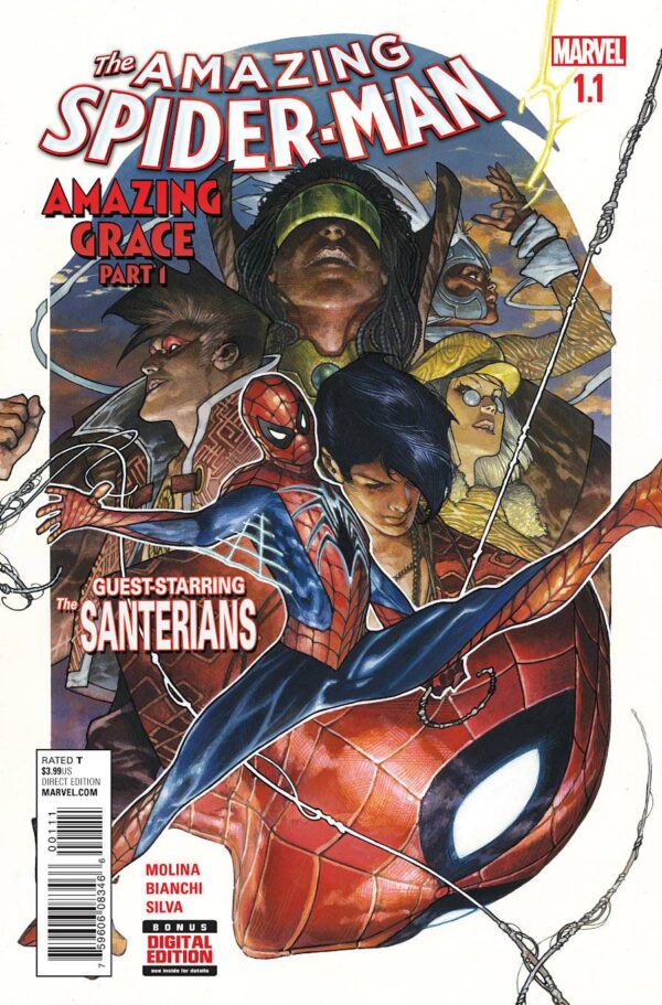 STK689177 AMAZING SPIDER-MAN #1.1 - #1.6 ( COMPLETE SET )