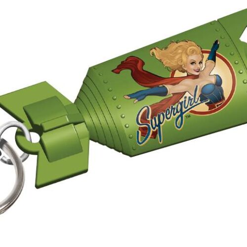 STK699852 DC BOMBSHELLS SUPERGIRL OPENER KEYCHAIN