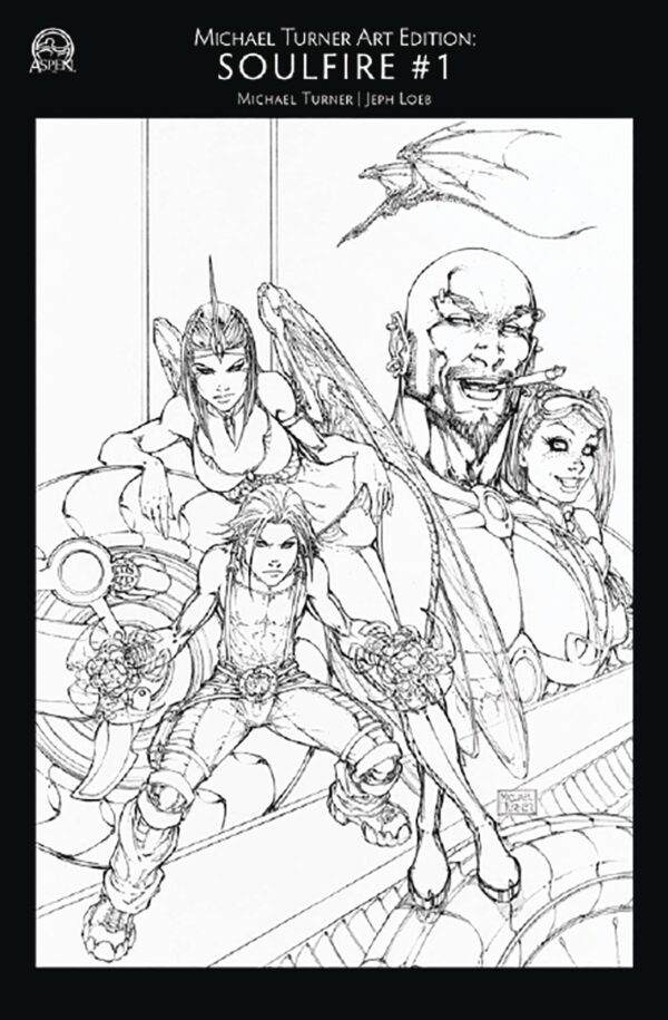 STL001815 MICHAEL TURNER ART EDITION SOULFIRE #1