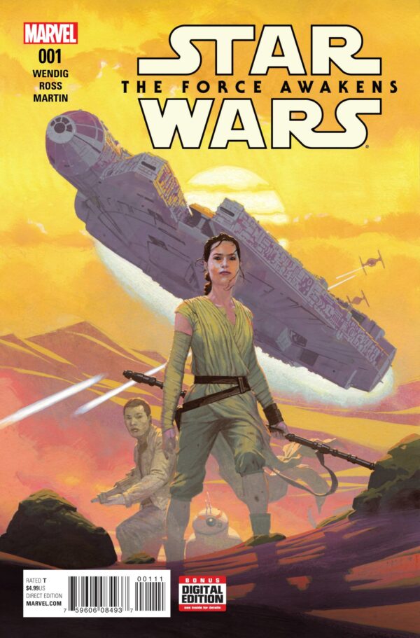STAR WARS FORCE AWAKENS ADAPTATION #1-6 ( COMPLETE SET )