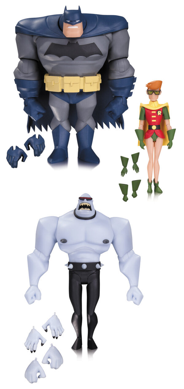 BATMAN ANIMATED BATMAN ROBIN MUTANT AF 3 PACK
