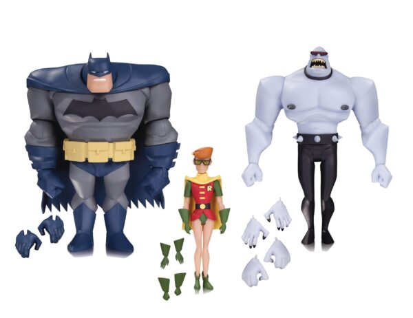 BATMAN ANIMATED BATMAN ROBIN MUTANT AF 3 PACK