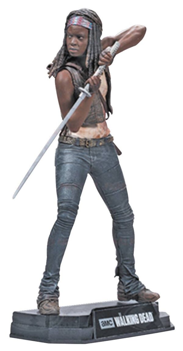 STL008859 CT RED WALKING DEAD TV MICHONNE 7IN AF