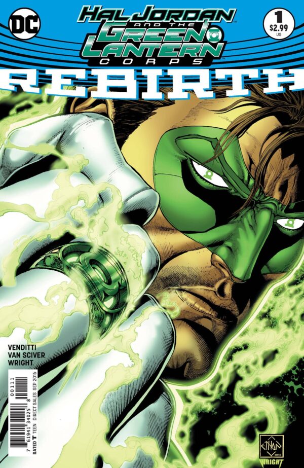 HAL JORDAN AND THE GREEN LANTERN CORPS REBIRTH #1 - #7 ( SET )