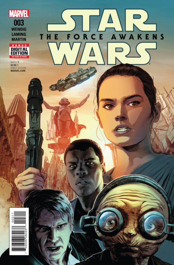 STAR WARS FORCE AWAKENS ADAPTATION #1-6 ( COMPLETE SET )