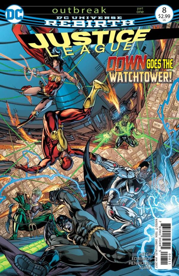 STL023225 JUSTICE LEAGUE #8 - #11 ( SET )