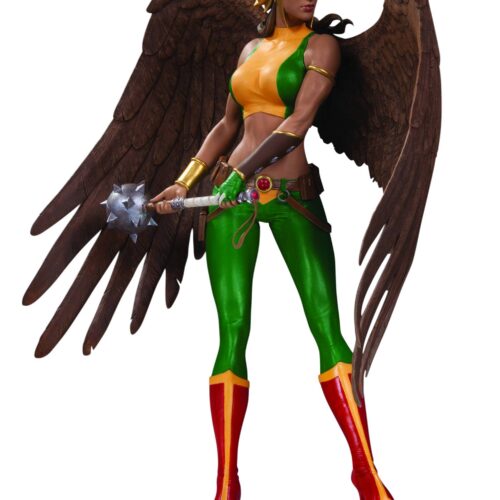 STL023766 DC COVER GIRLS HAWKGIRL STATUE