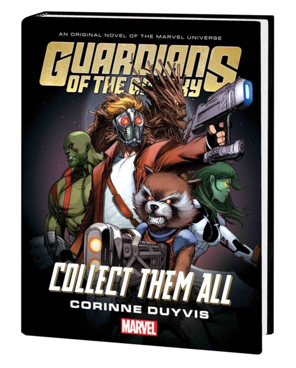 STL037207 GUARDIANS OF GALAXY COLLECT THEM ALL PROSE NOVEL HC