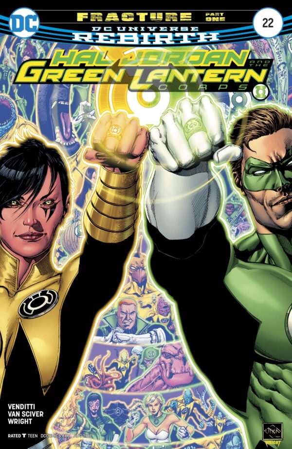 STL046287-scaled HAL JORDAN AND THE GREEN LANTERN CORPS #22 - #25 ( SET )