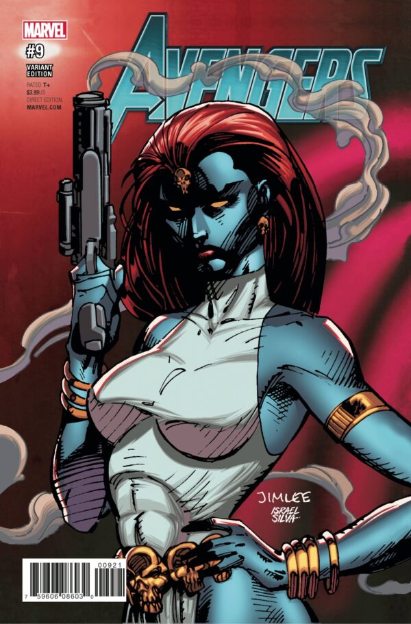 AVENGERS #9 X-MEN CARD VAR