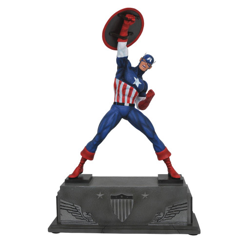 STL052975 MARVEL PREMIER CAPTAIN AMERICA STATUE