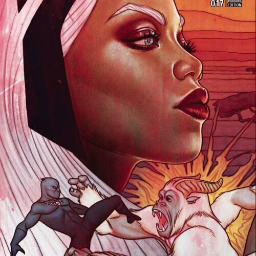 STL054072 BLACK PANTHER #17 FRISON CONNECTING VAR A
