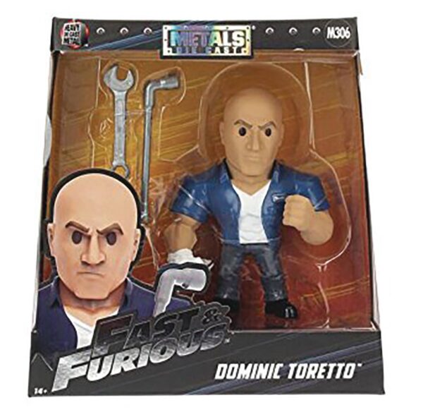 STL055996 METALS FAST & FURIOUS DOM 6IN DIE-CAST FIG