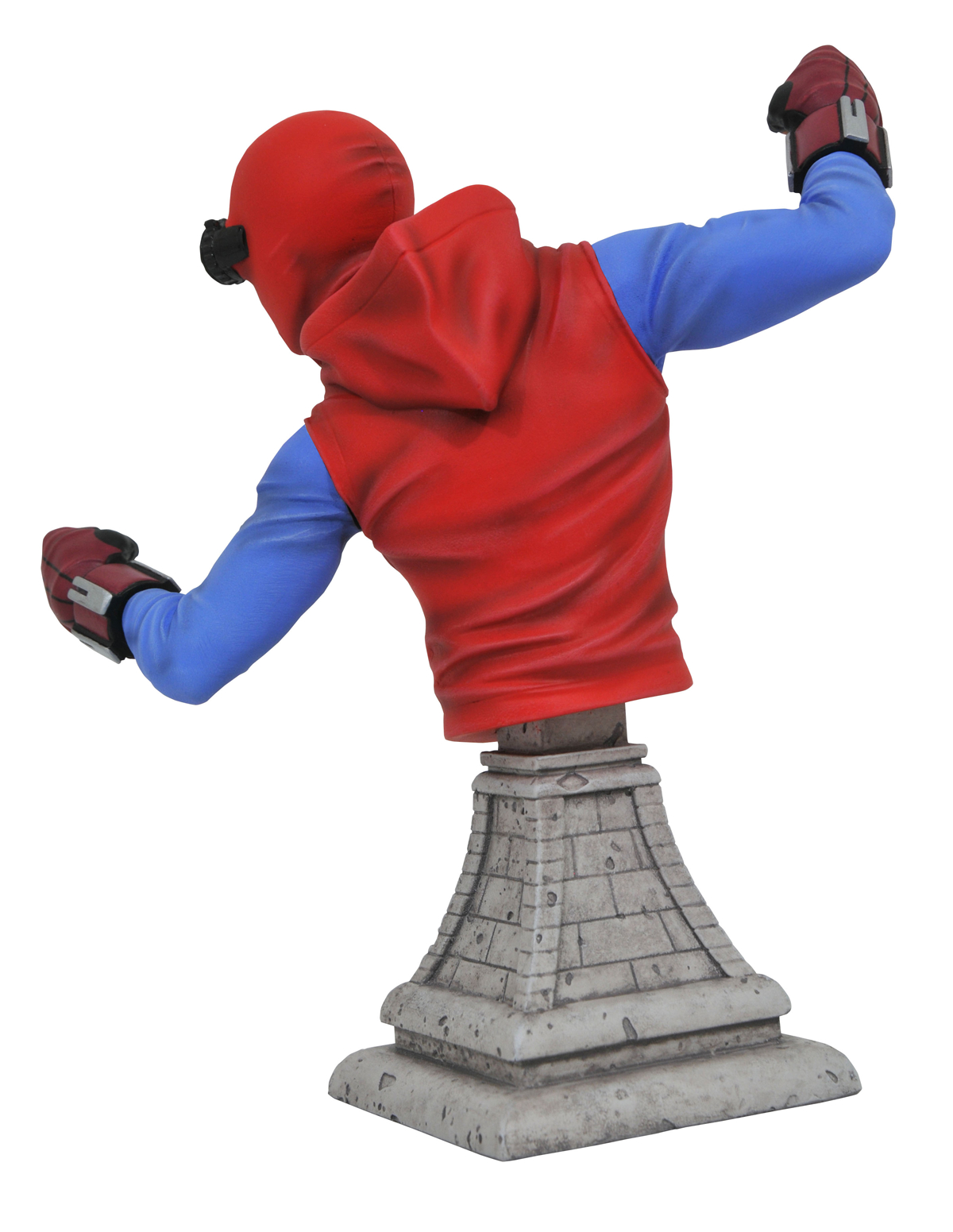 STL056116-1 MARVEL SPIDER-MAN HOMECOMING HOMEMADE SPIDER-MAN BUST