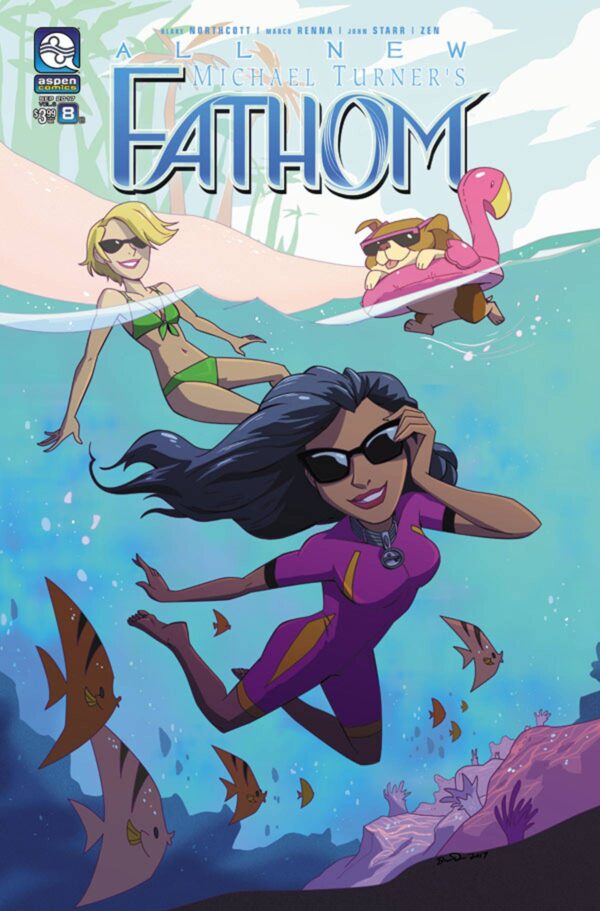 STL056495 ALL NEW FATHOM #8 CVR B DROUHARD