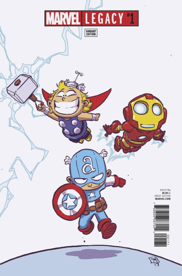 MARVEL LEGACY #1 YOUNG VAR