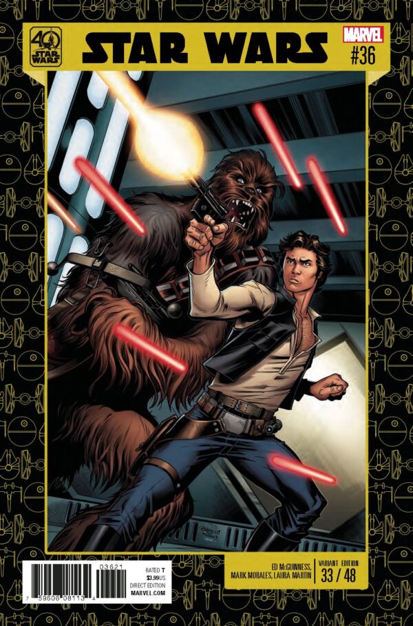 STAR WARS #36 40TH ANNIV VAR
