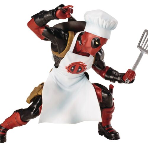 MARVEL UNIVERSE COOKING DEADPOOL ARTFX+ STATUE